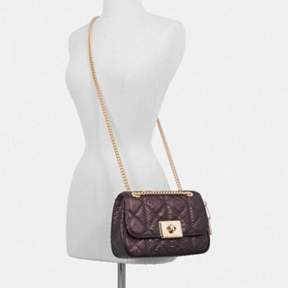 NWT Coach Quilted crossbody